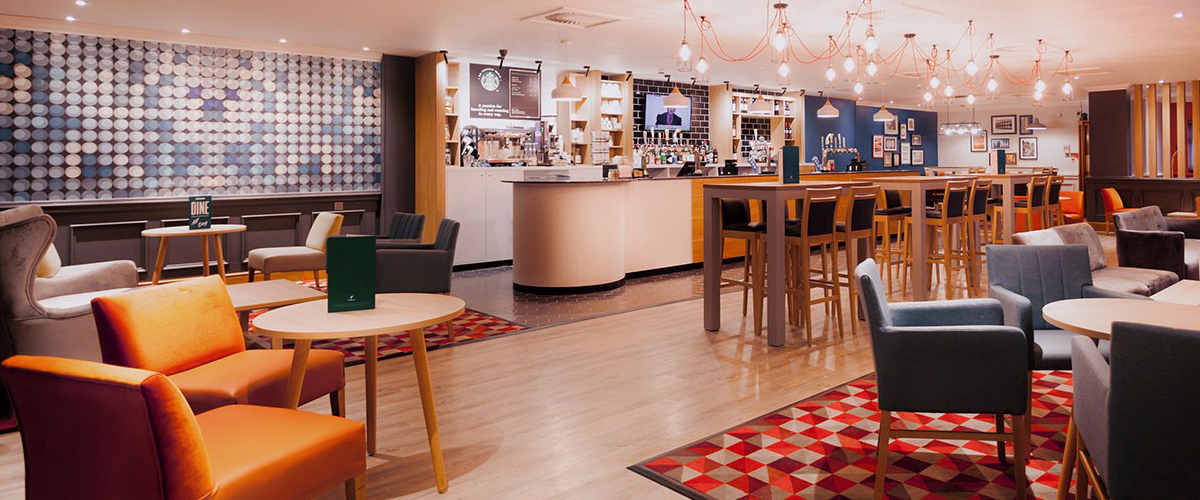 Holiday Inn Leeds Garforth open lobby