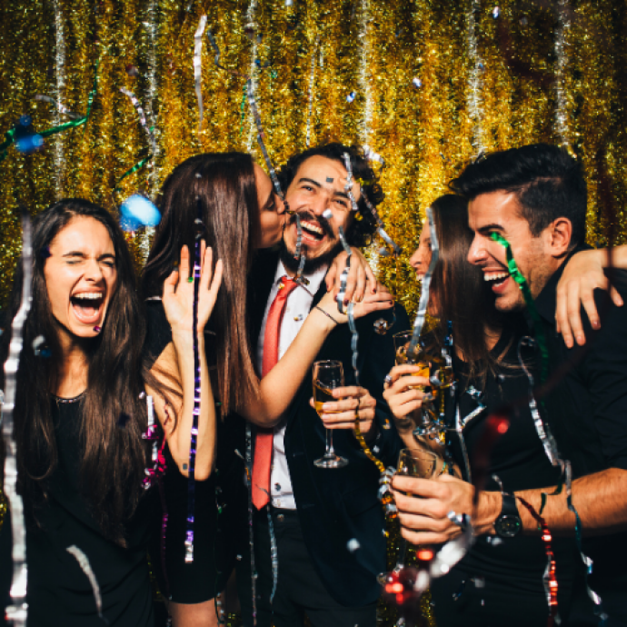 New Year's Eve Gala Party Night